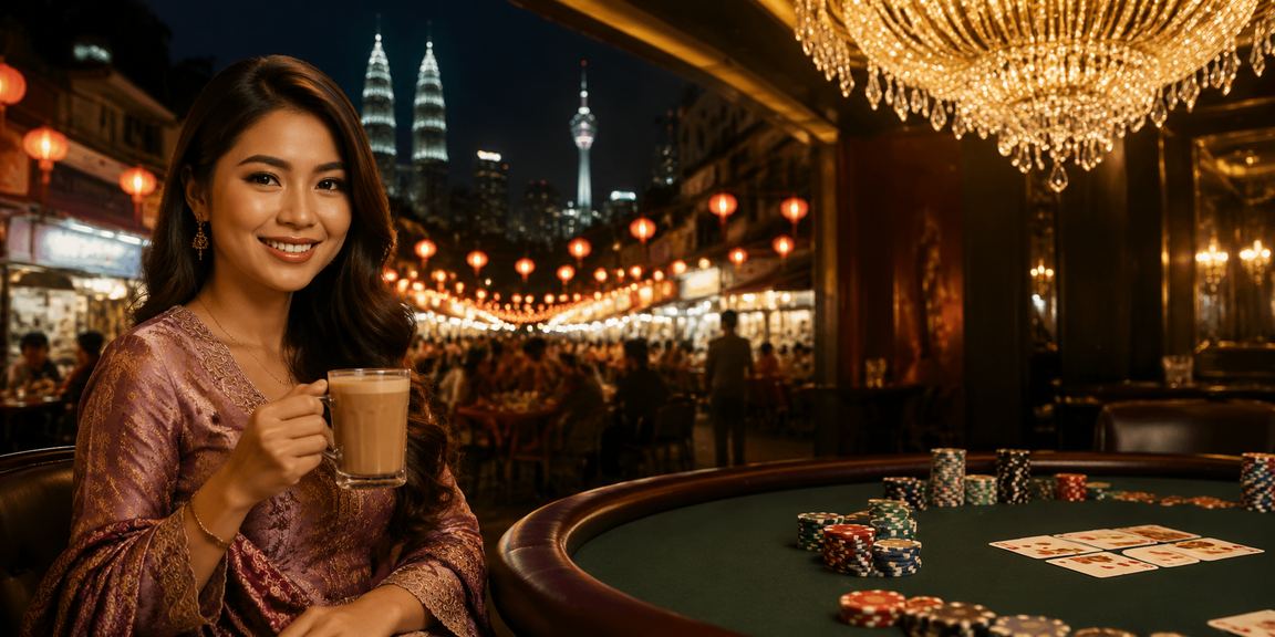 Pemain dari Kuala Lumpur menikmati permainan kasino langsung di platform rm10