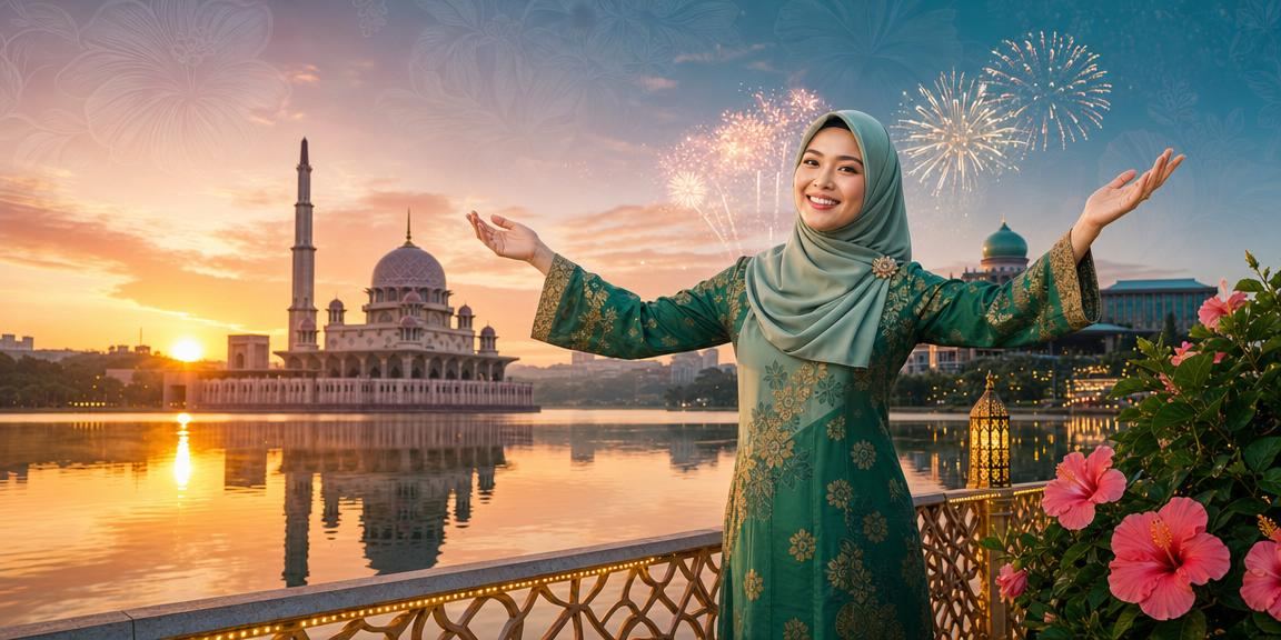 Suasana meriah Hari Raya bersama hiburan kasino dalam talian rm10 di Putrajaya